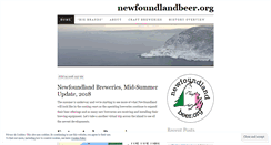 Desktop Screenshot of newfoundlandbeer.org